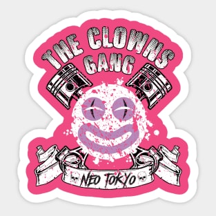 Akira Clown gang Sticker